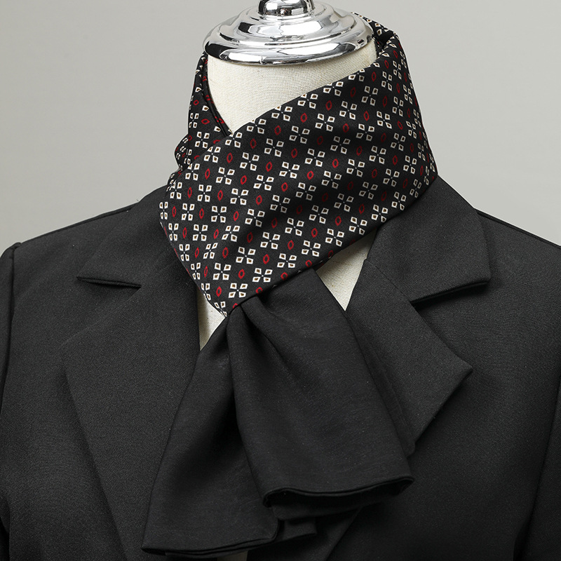Men's Scarf Imitation Silk Nec - Silk Scarf Square review and price