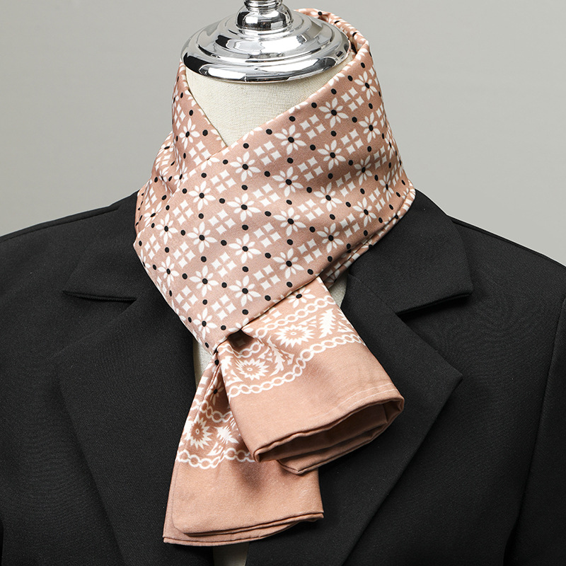 Men's Scarf Imitation Silk Nec - Silk Scarf Square review and price
